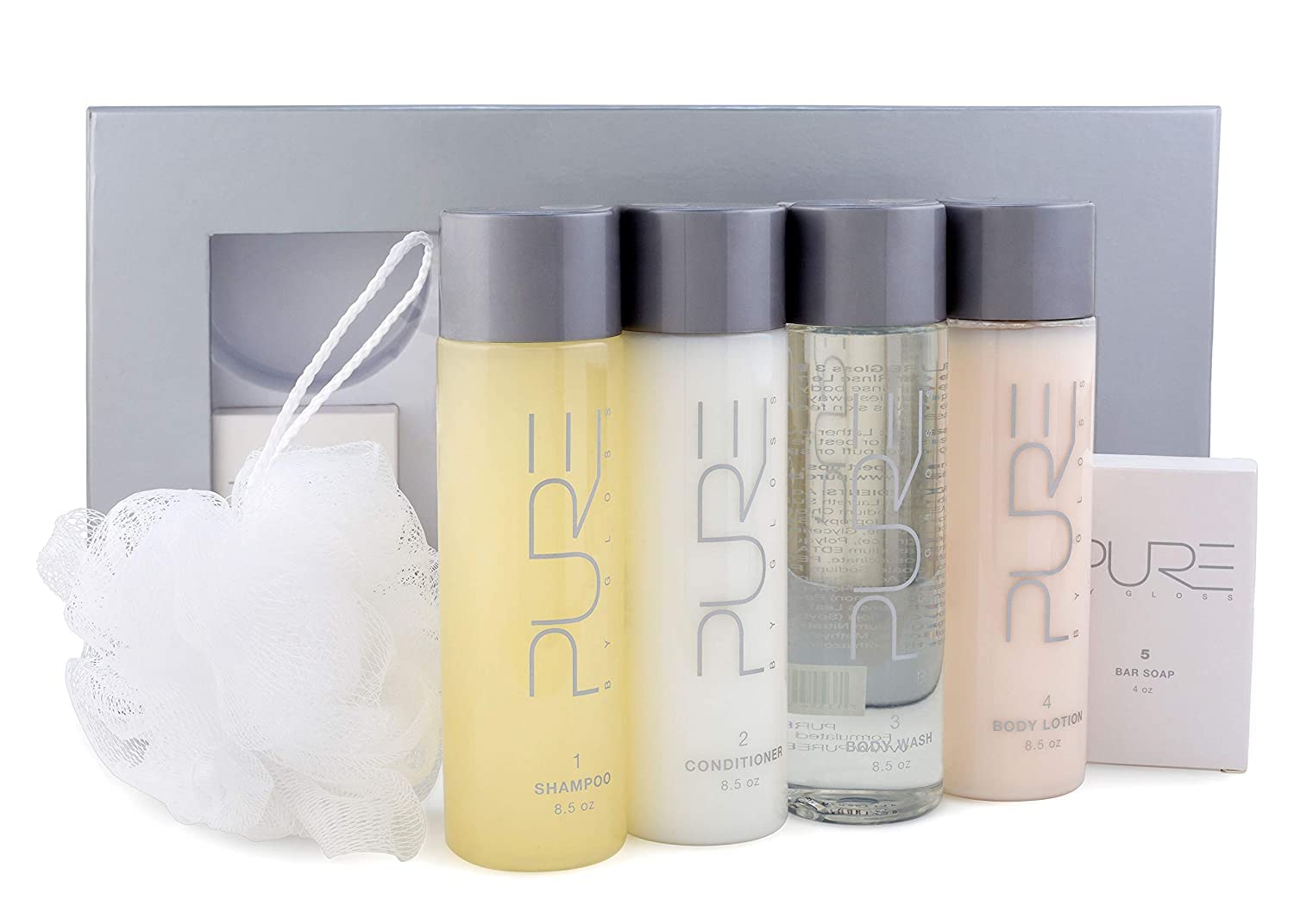 Amazon.com : Pure by Gloss Gift Set – Fresh Lemon Scent – for All
